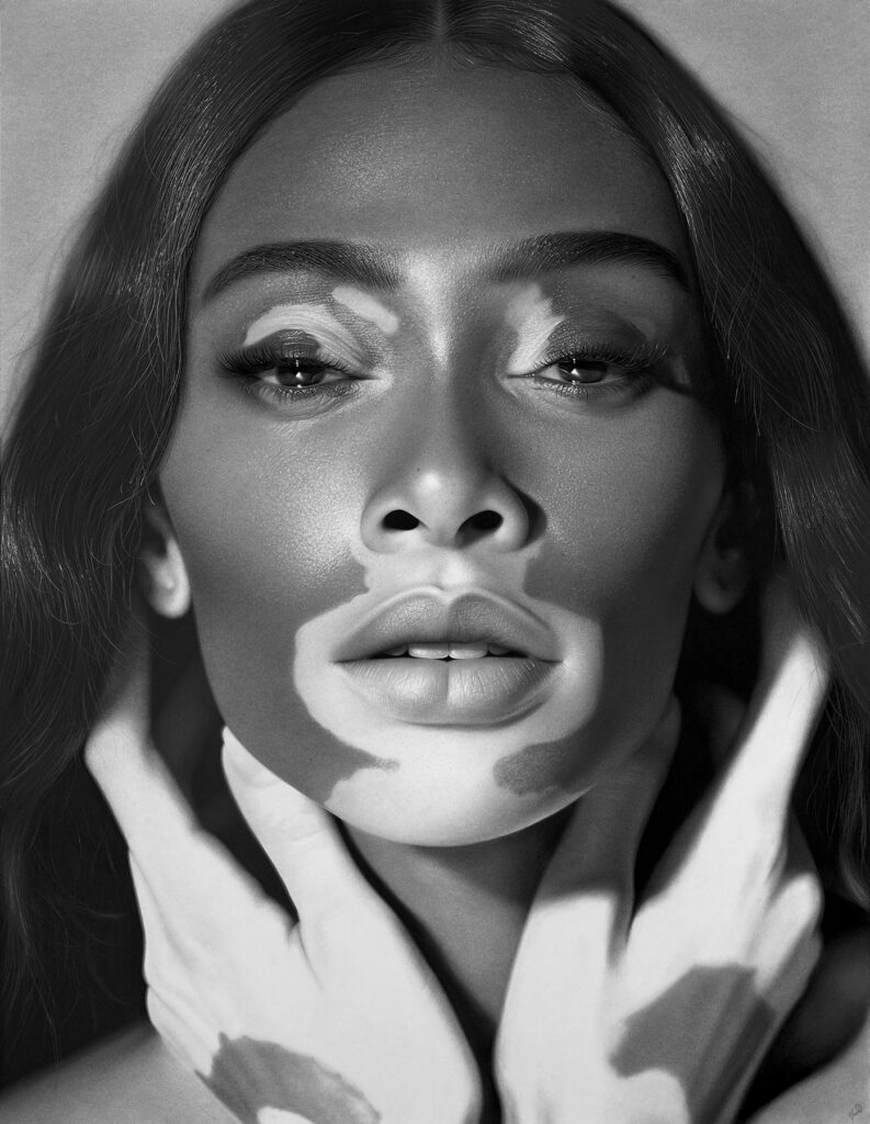 Winnie Harlow - Kelvin Okafor Art